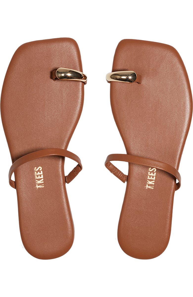 TKEES Colette Toe Loop Sandal, Alternate, color, Au Naturale