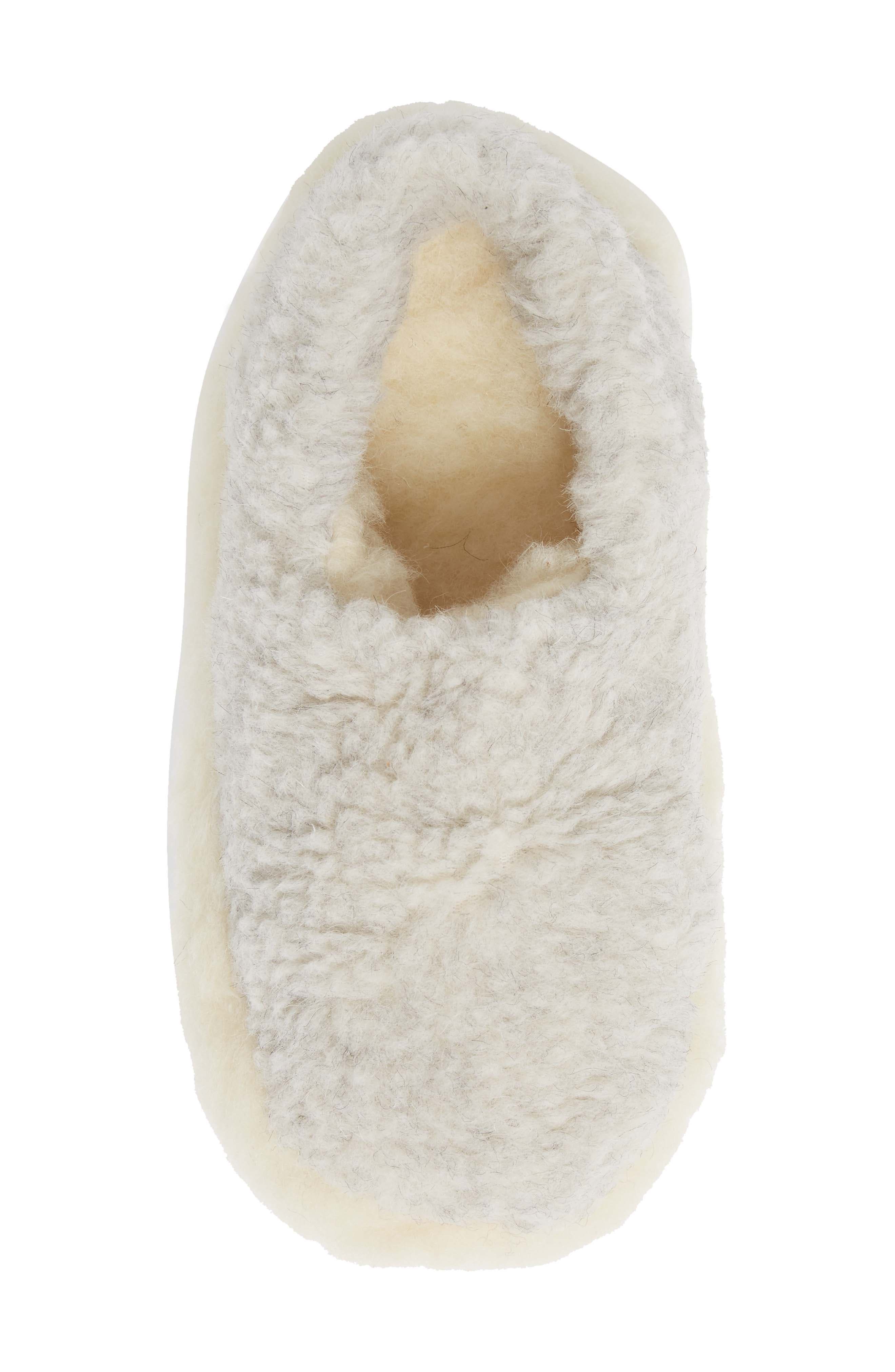 SHIP BY THE SEA Sheep by the Sea Siberian Unisex Wool Slipper, Alternate, color, 
