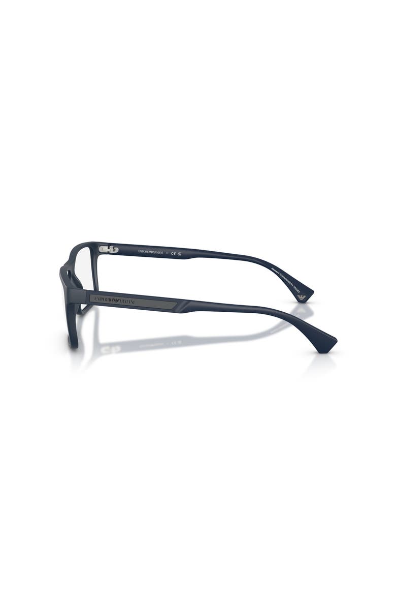 56mm Rectangle optical glasses, Alternate, color, Blue