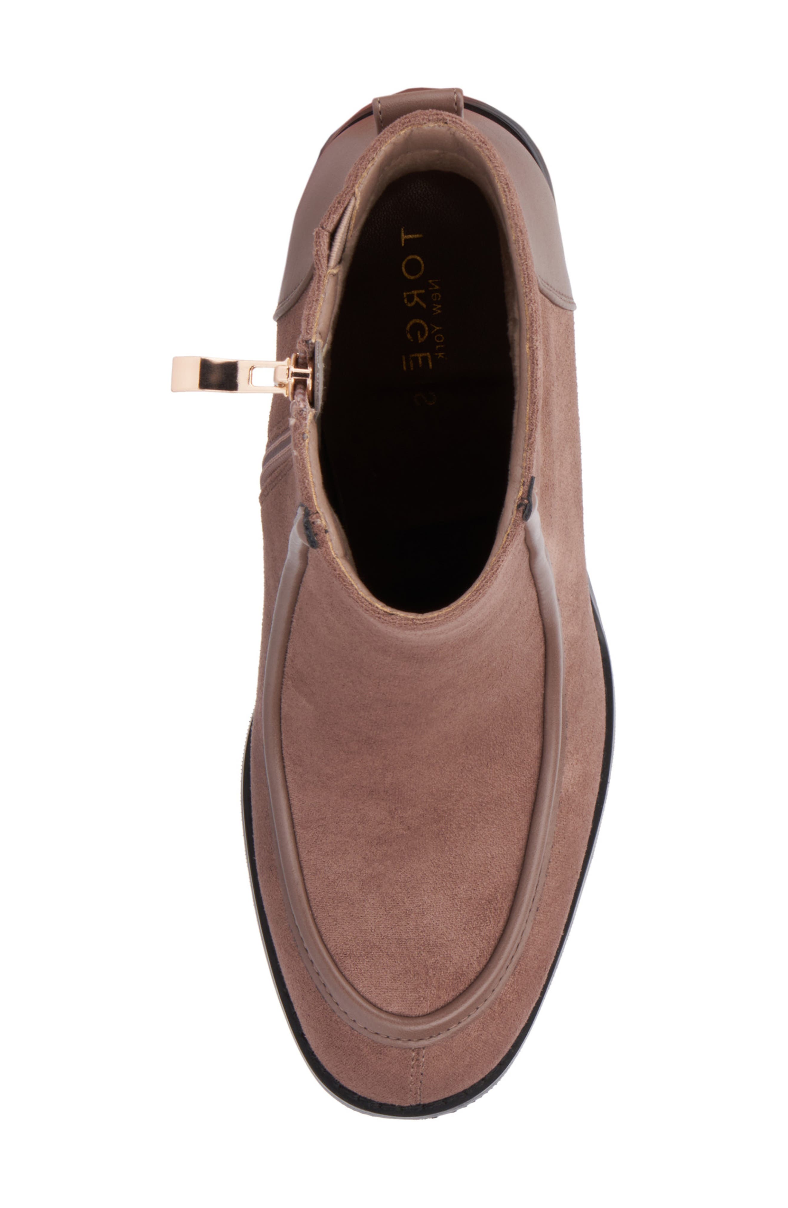 TORGEIS Rashida Moc Toe Boot, Alternate, color, Taupe