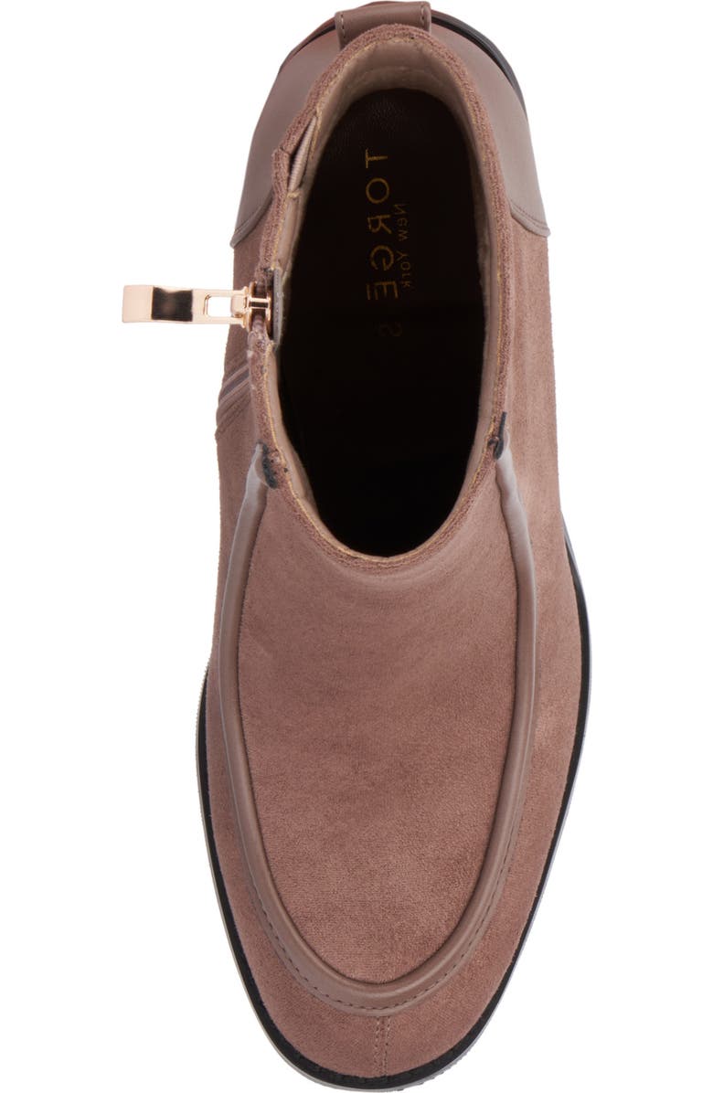 TORGEIS Rashida Moc Toe Boot, Alternate, color, Taupe