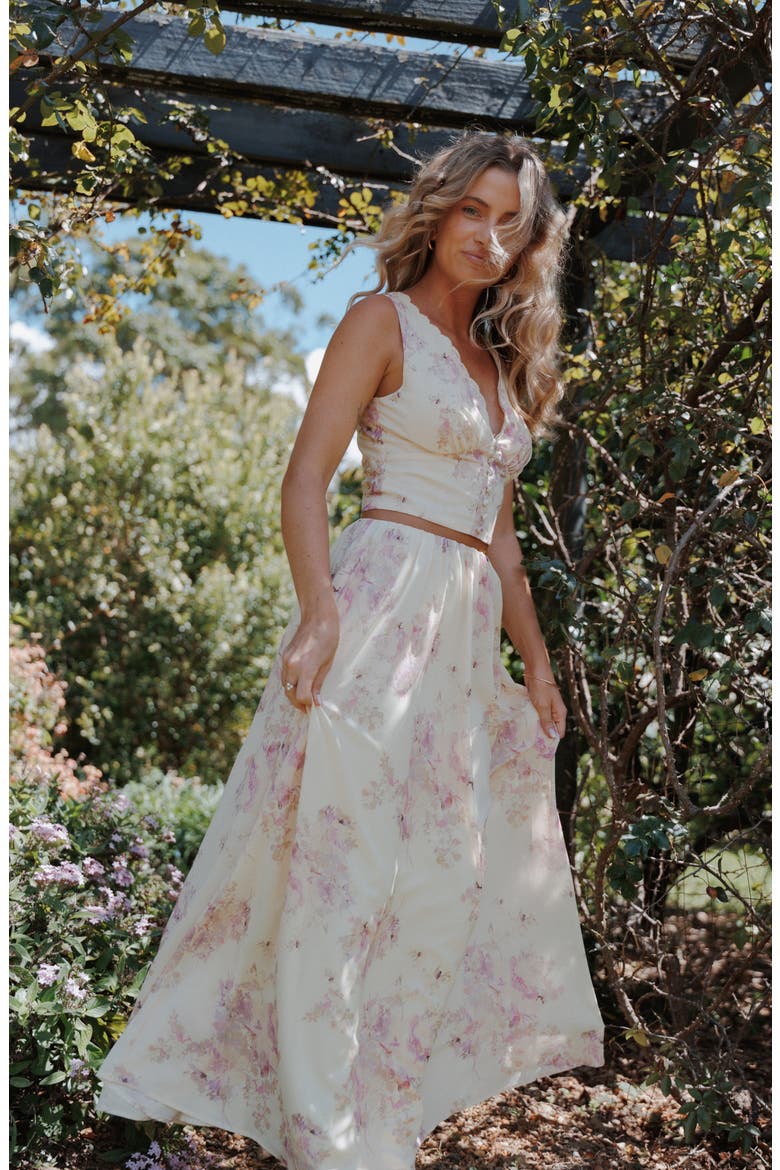 Tinsley Top, Alternate, color, LAVENDER FLORAL