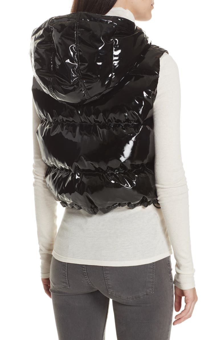 Theory Men’s Down Puffer Vest in City Polly XL, Fawn