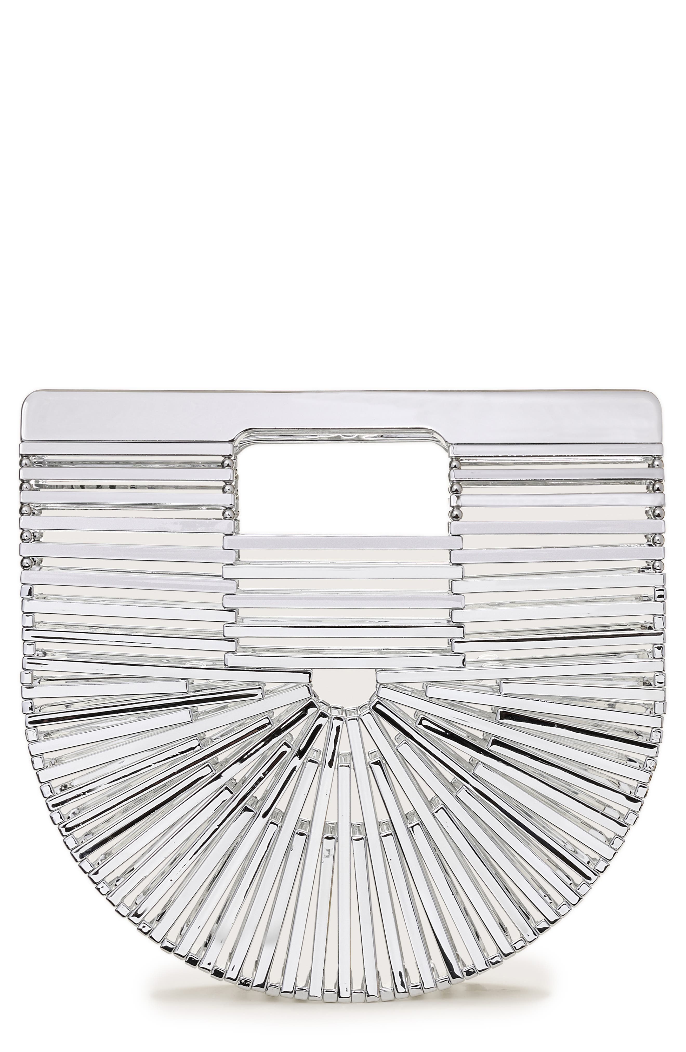 Cult Gaia Mini Ark Top Handle Handbag, Main, color, 