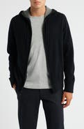 Vince Cashmere Zip Hoodie Sweater