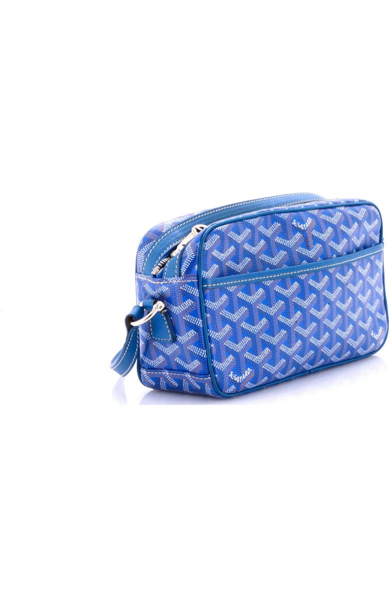 Pre-Owned Goyard Cap Vert Bag Coated Canvas, Alternate, color, Blue