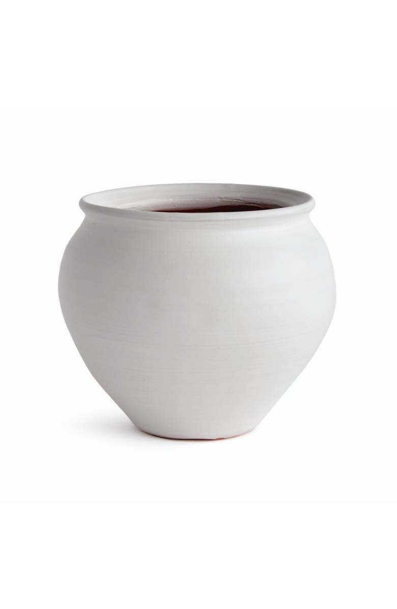 Napa Home & Garden Mirela Drum Vase, Main, color, White