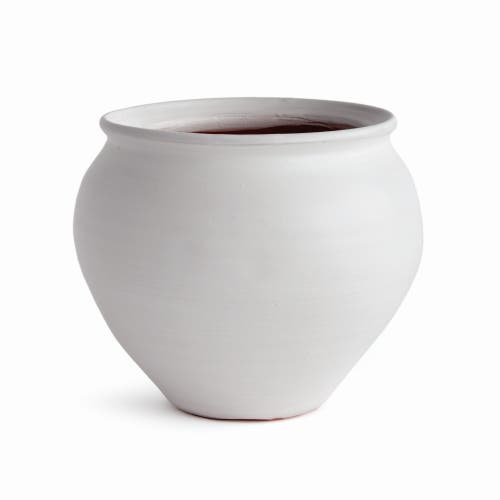 Napa Home & Garden Mirela Drum Vase In White
