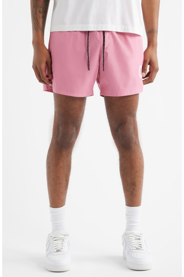 Melo Performance Shorts, Main, color, PINK