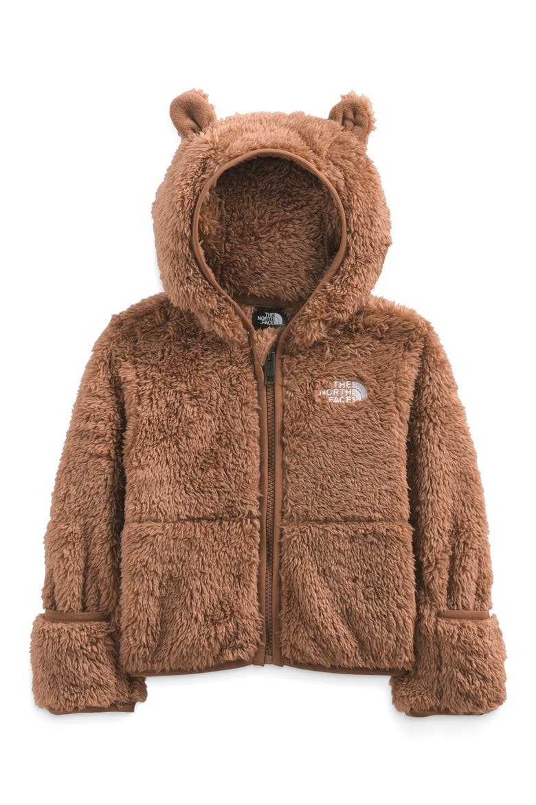 Baby Bear Full-Zip Hoodie, Main, color, TOASTED BROWN