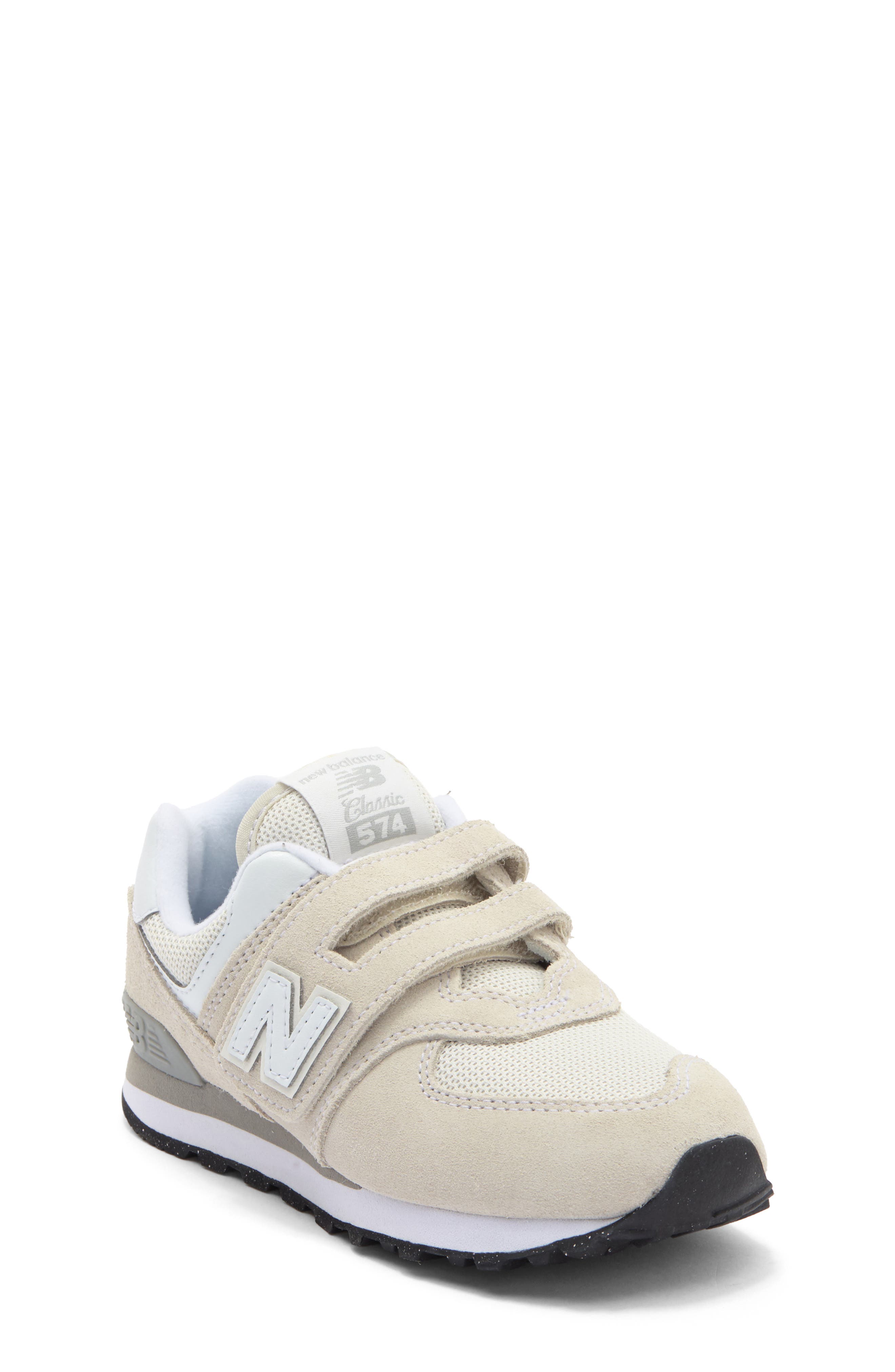 New Balance Kids' 574 Sneaker, Main, color, Nimbus Cloud/ Nb 103 White