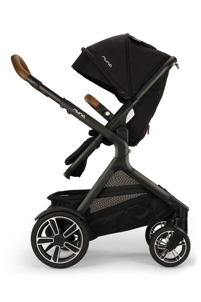 DEMI™ NEXT Stroller + Rider Board, Alternate, color, CAVIAR/COGNAC