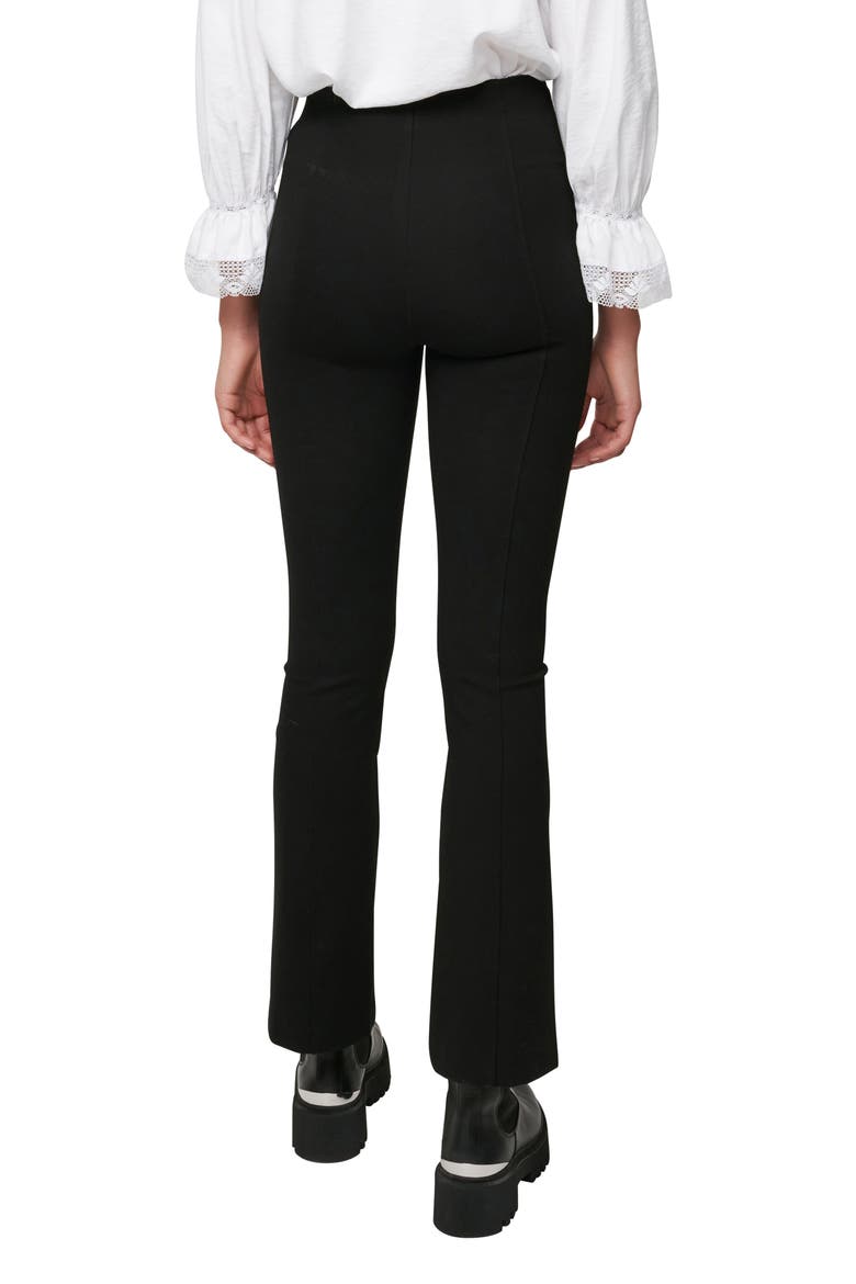Pome Flare Leggings, Alternate, color, BLACK