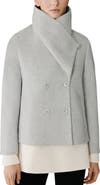 Soia & Kyo Tala Double Breasted Wool Blend Coat
