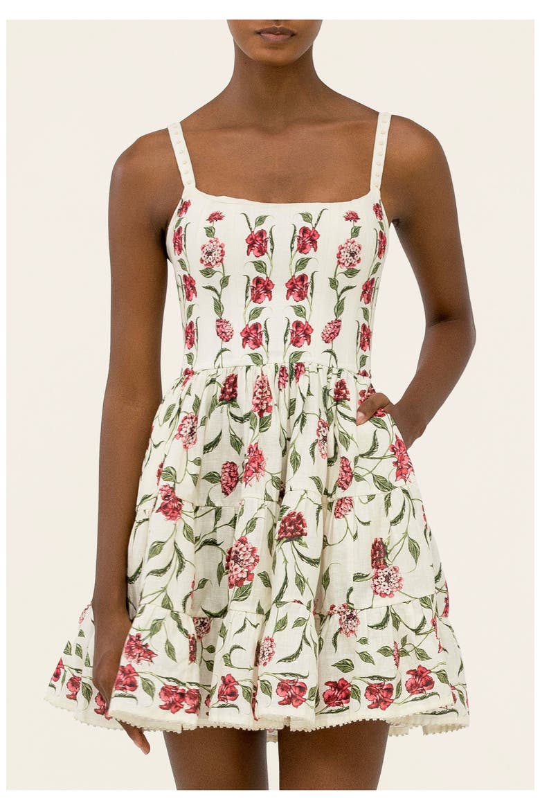 Granadilla Quebrada Mini Dress, Alternate, color, Multi