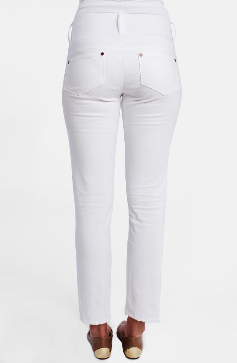 Maternal America Maternity Skinny Ankle Stretch Jeans, Alternate, color,