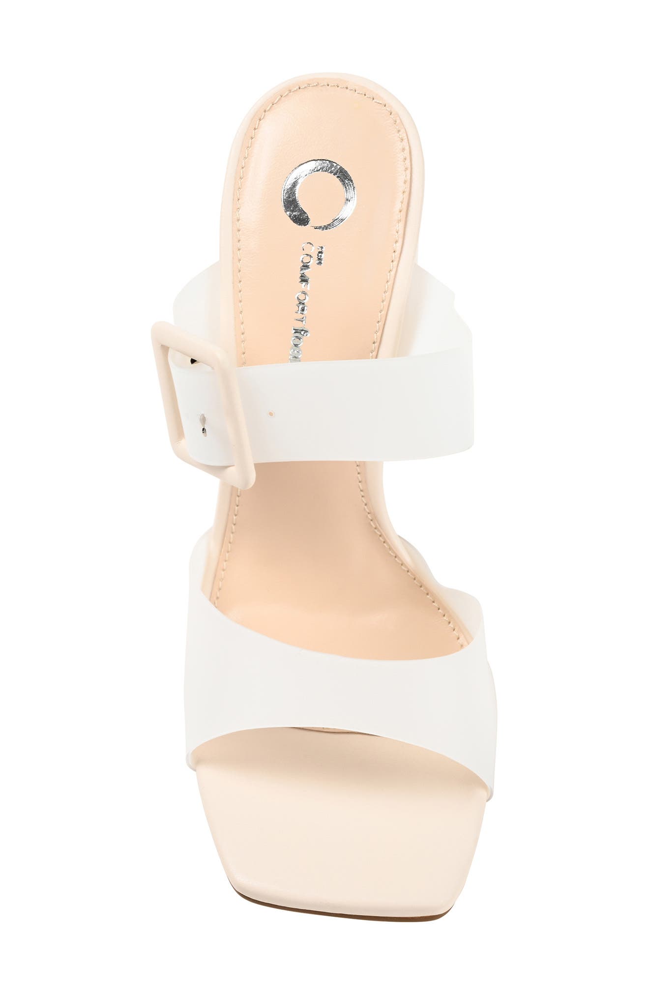 Journee Collection Pump, Alternate, color, Off White