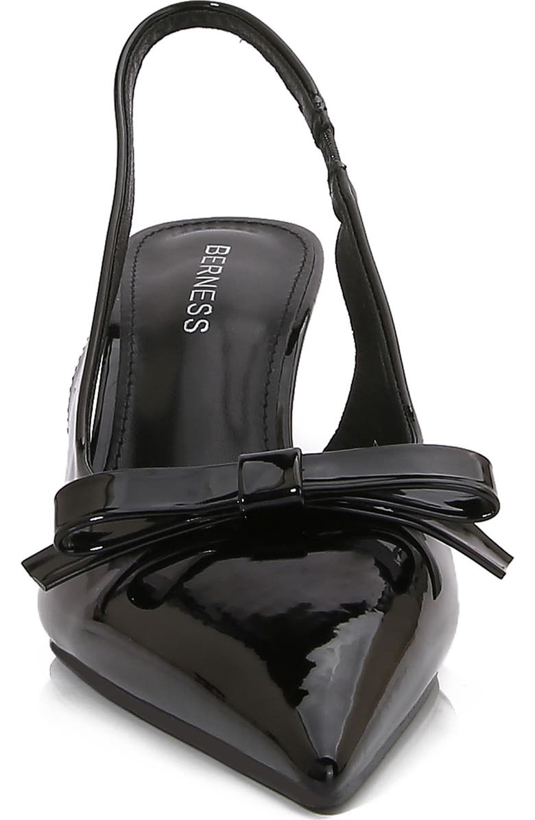 BERNESS Panika Pointed Toe Slingback Pump, Alternate, color, Black