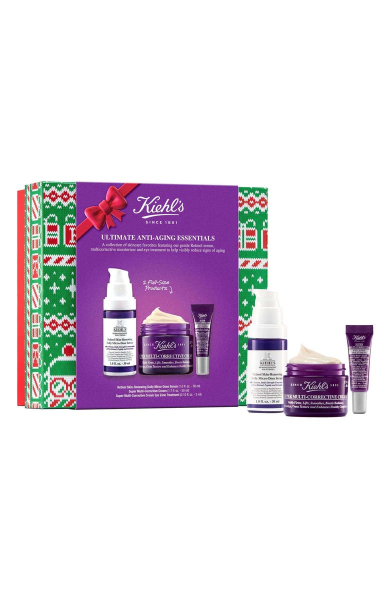 Kiehl's Since 1851 Ultimate Anti-Age Essentials Set USD $142.70 Value, Main, color,