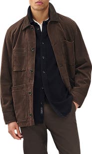 rag & bone Graham Suede Chore Jacket