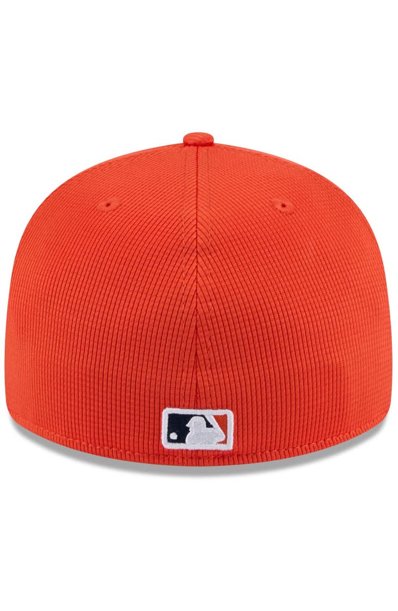 New Era Men's New Era  Orange Detroit Tigers 2025 Spring Training Low Profile 59FIFTY Fitted Hat, Alternate, color, 