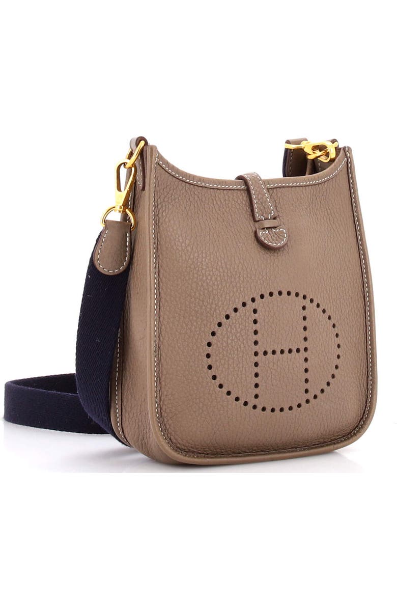 Pre-Owned Hermes Evelyne Bag Gen III Clemence TPM, Alternate, color, Etoupe