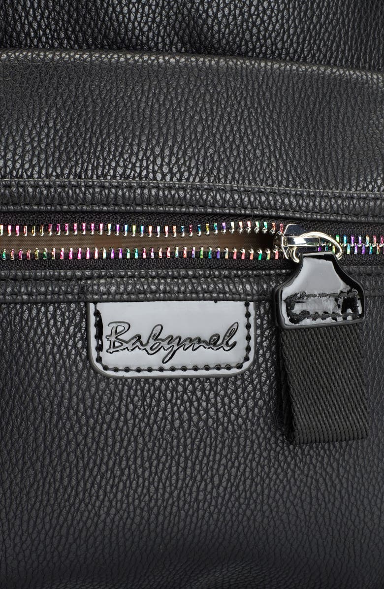 Babymel Luna Faux Leather Diaper Bag, Alternate, color,