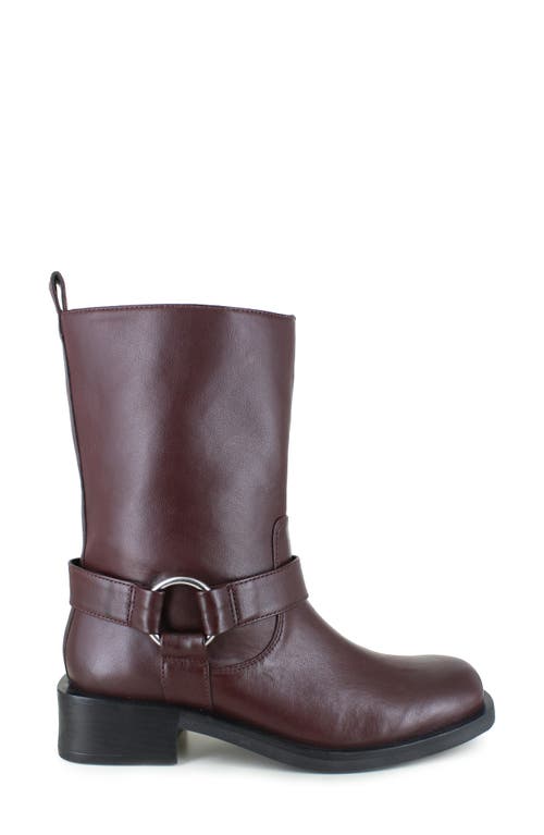 Reaction Kenneth Cole Diona Harness Boot In Burgundy