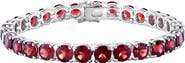 EFFY Sterling Silver Garnet Tennis Bracelet