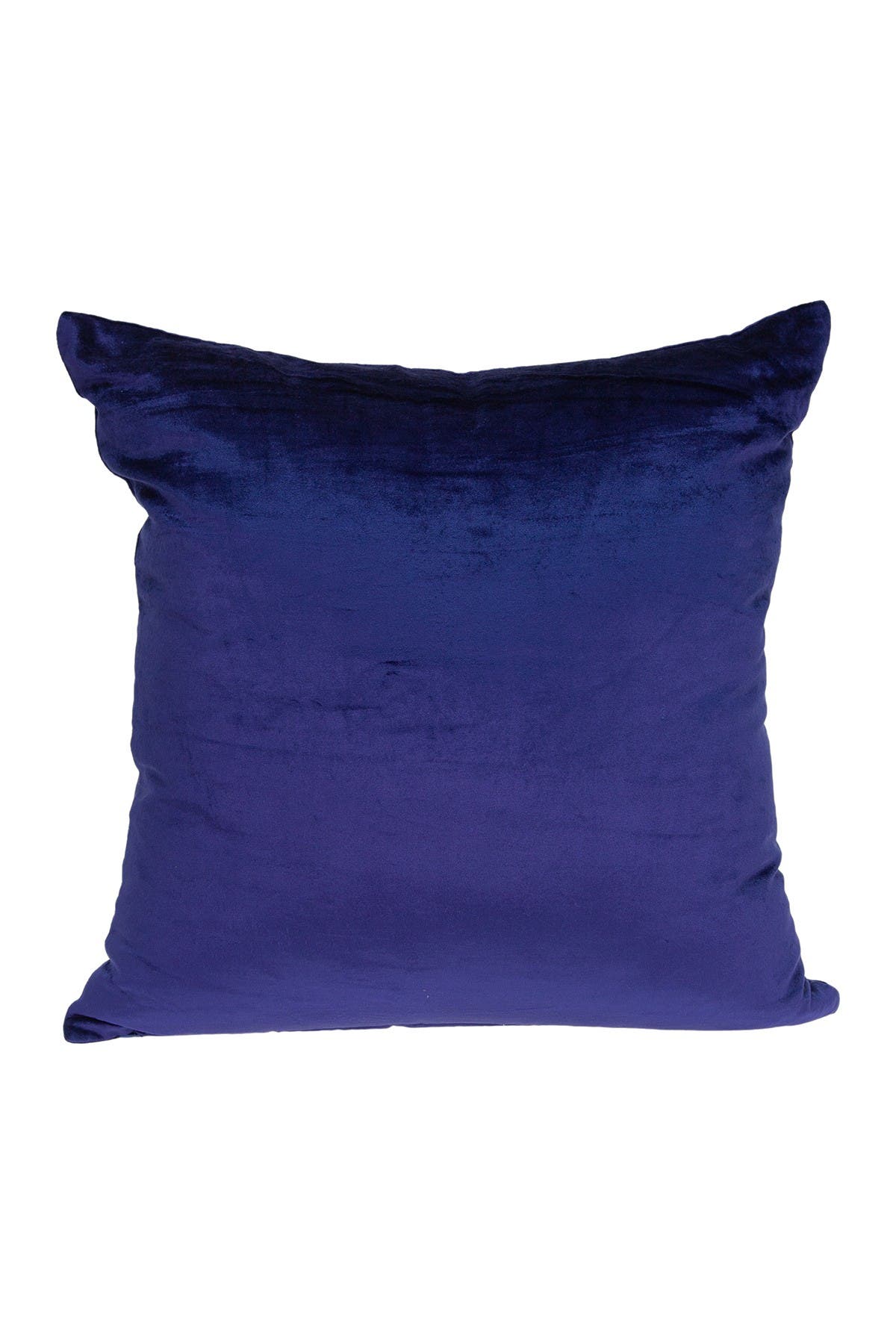 PARKLAND COLLECTION Topaz Transitional Solid Pillow - 18" x 18" - Royal Blue