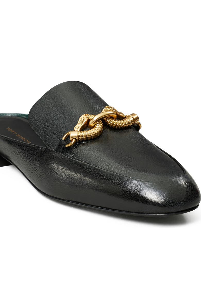 Tory Burch Jessa Backless Loafer, Alternate, color, Perfect Black