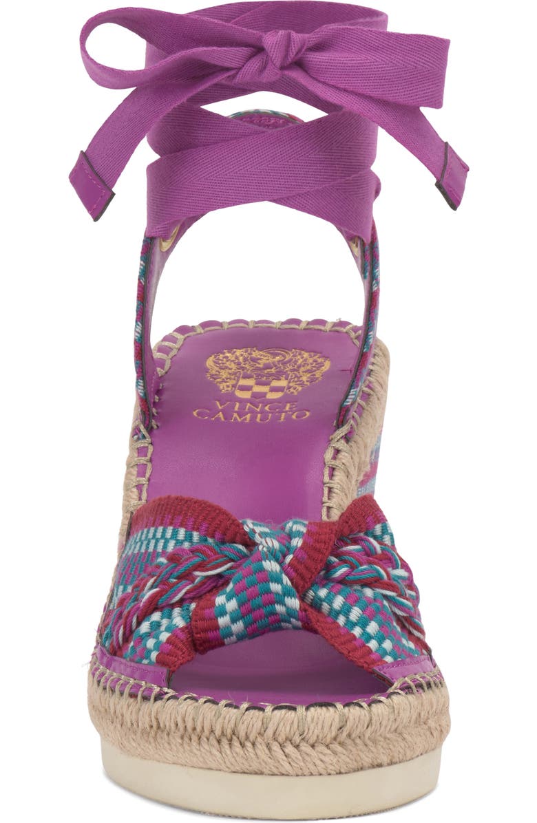 Vince Camuto Bealie Platform Wedge Sandal, Alternate, color, Orchid Multi