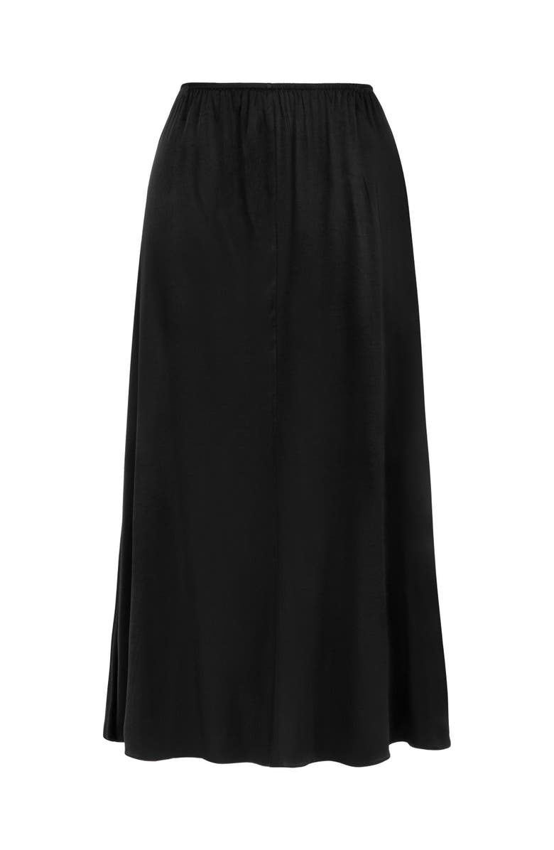Nocturne Elastic Waisted Midi Skirt, Alternate, color,