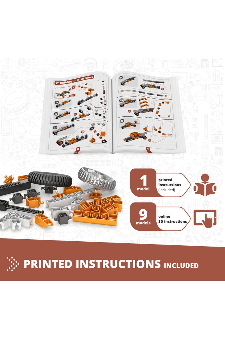 Model Toy Vehicle Building Set, Alternate, color, Multicolored