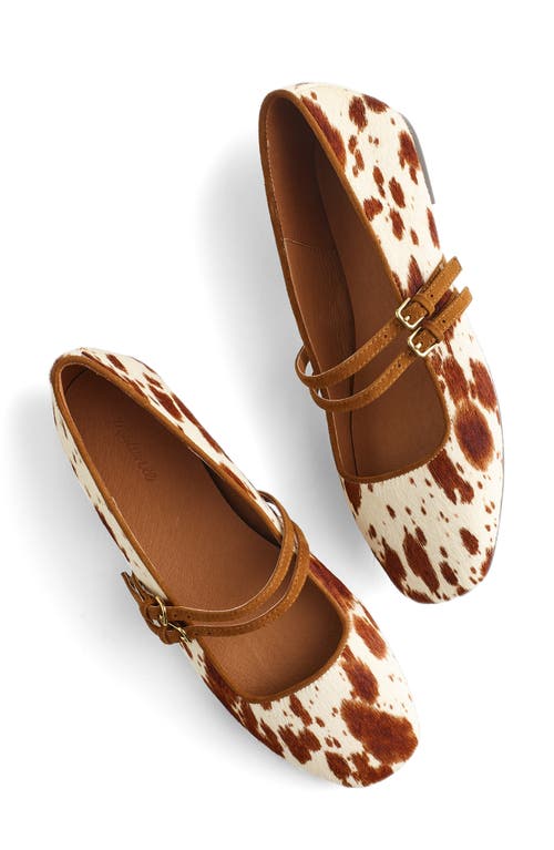 Madewell The Greta Double-strap Ballet Flat In Black
