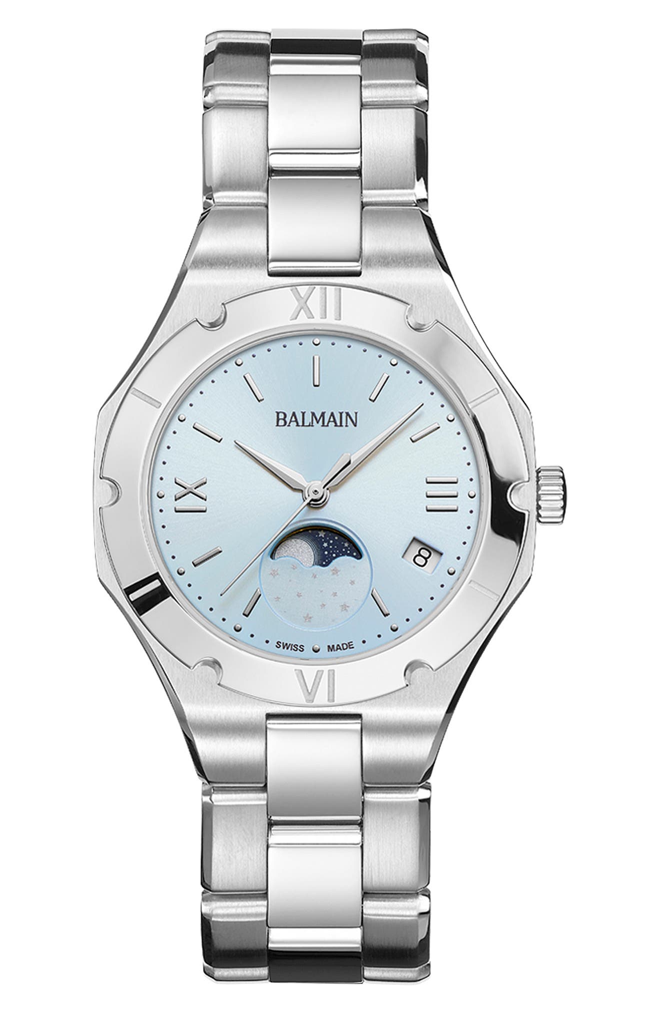 selected LIGHT BLUE STAINLESS STEEL