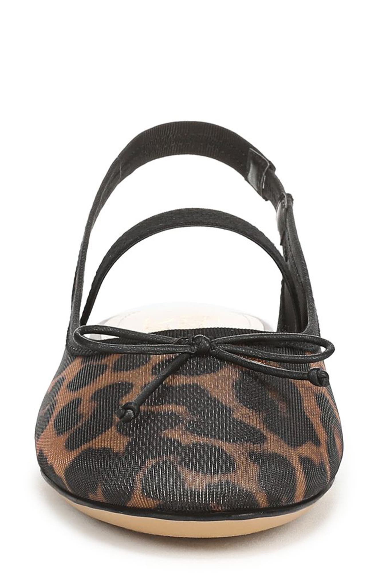 Chara Slingback Flat, Alternate, color, CAMEL BROWN