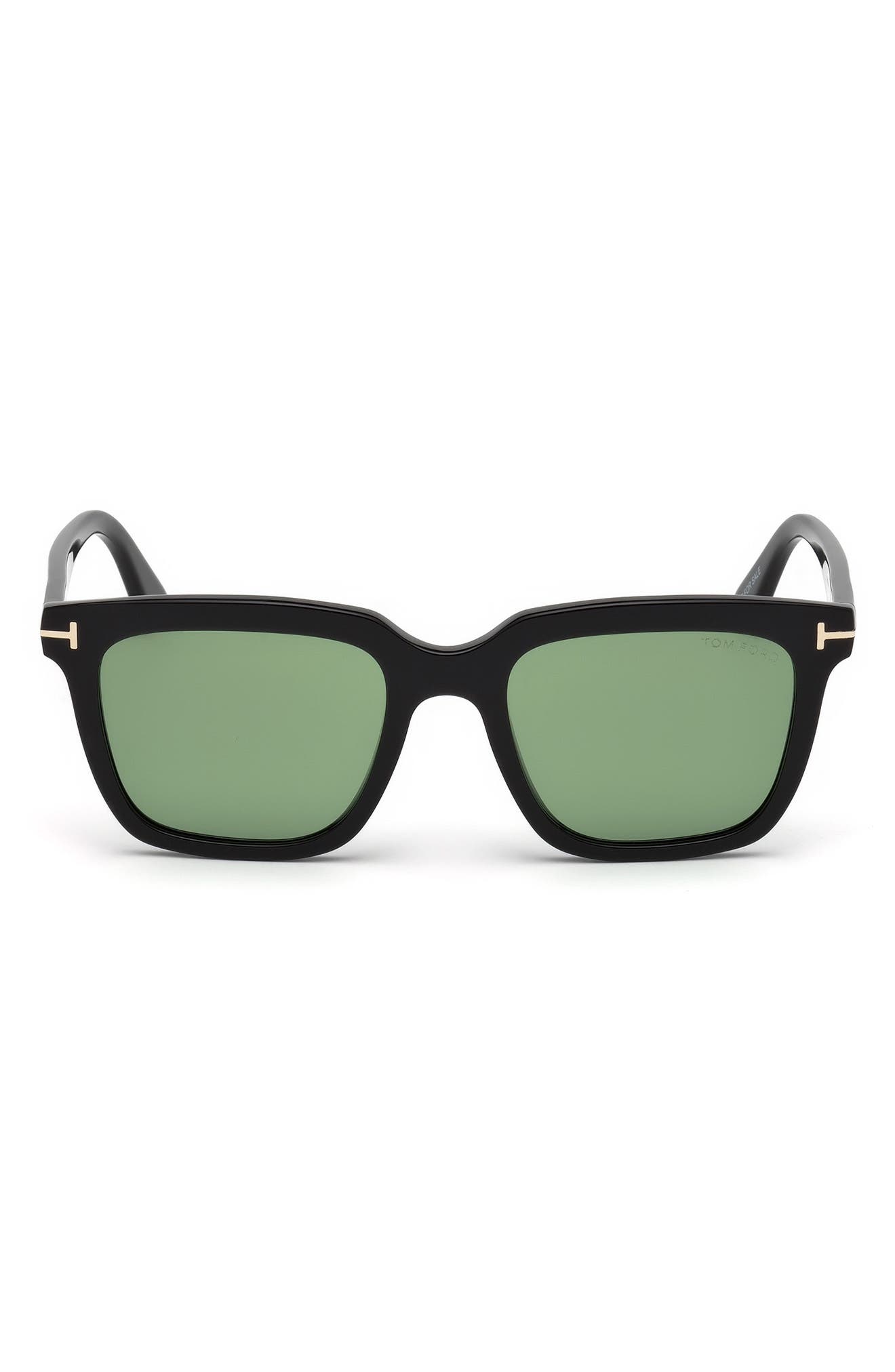 TOM FORD 56mm Round Sunglasses