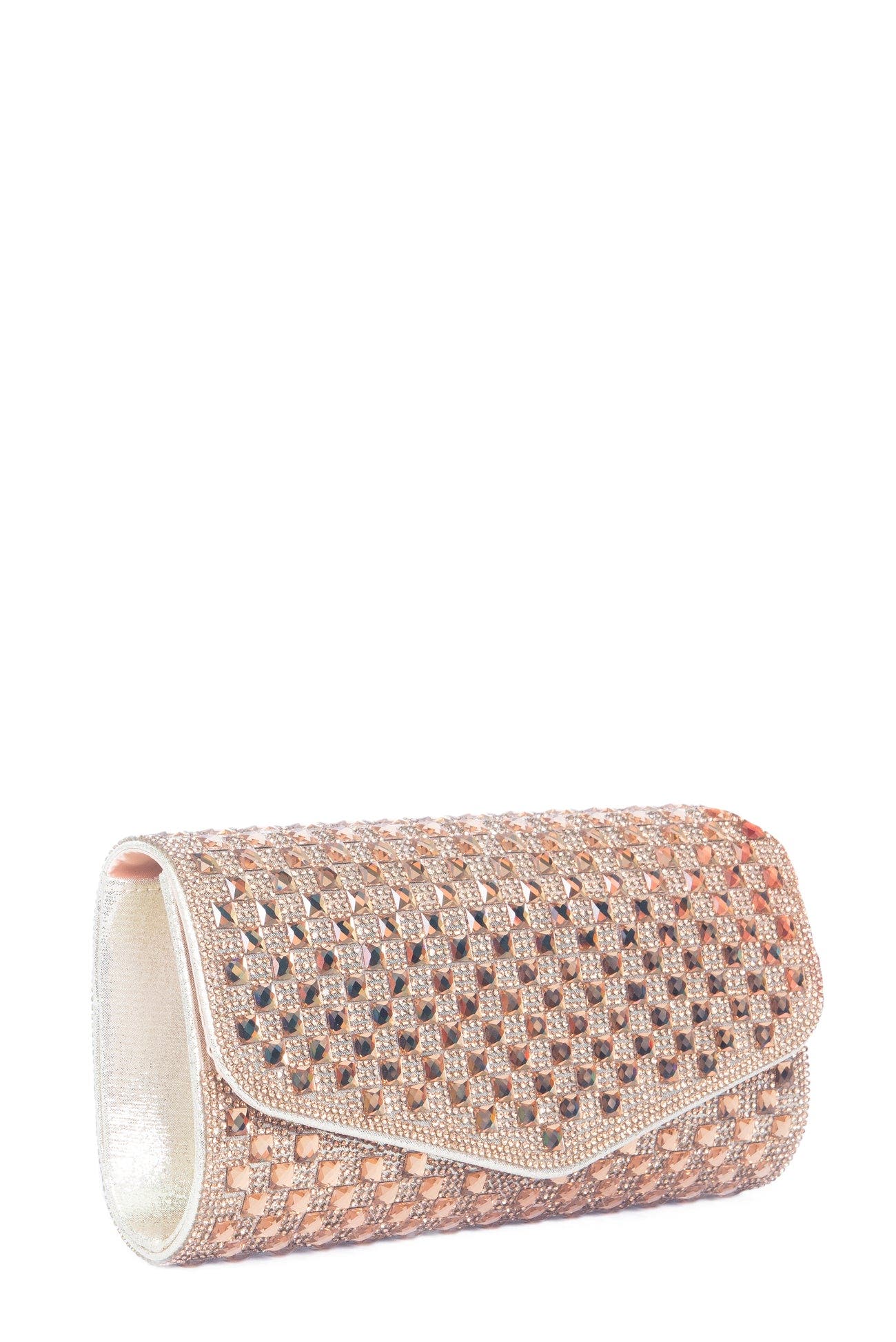 Lauren Lorraine Misha Clutch, Alternate, color, Gold