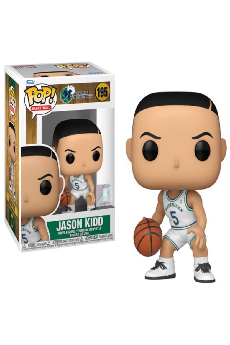 Jason Kidd (Dallas Mavericks) Rookie Season NBA Legends Funko Pop!, Main, color, White