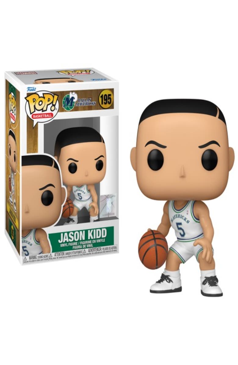 Funko Jason Kidd (Dallas Mavericks) Rookie Season NBA Legends Funko Pop!, Main, color, White