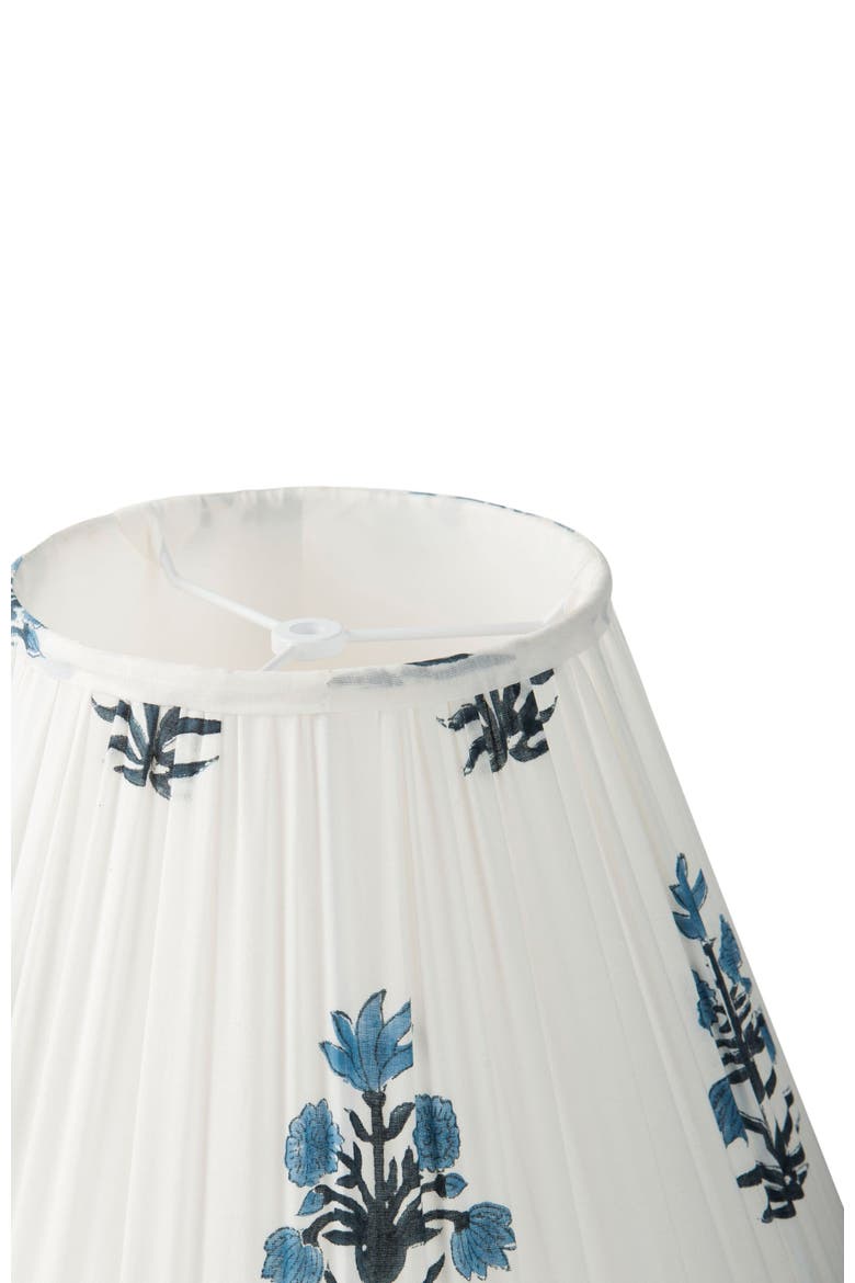 Azure Blossom Lamp Shade, Alternate, color, White