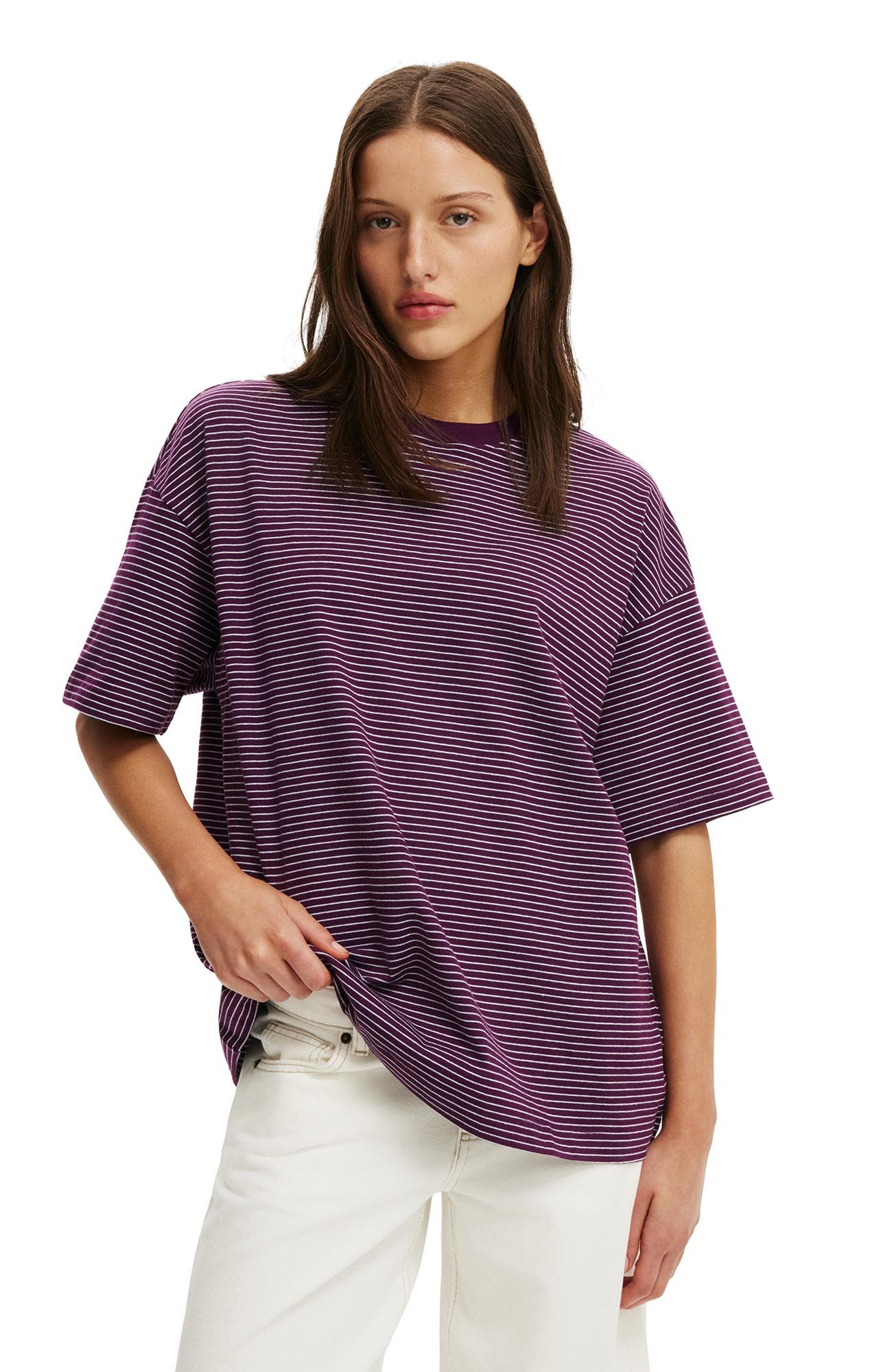 Lisa Stripe Iced Marine