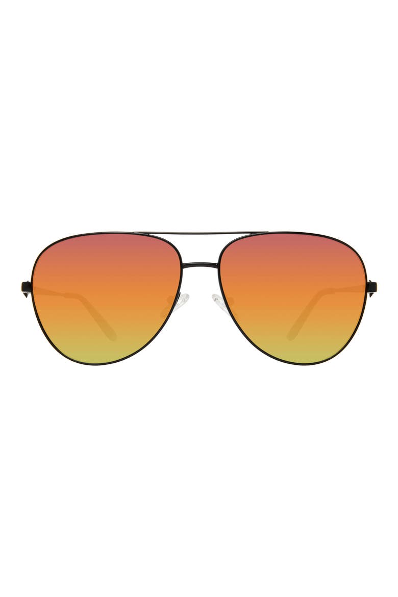 Shoreditch 62mm Oversize Aviator Sunglasses video