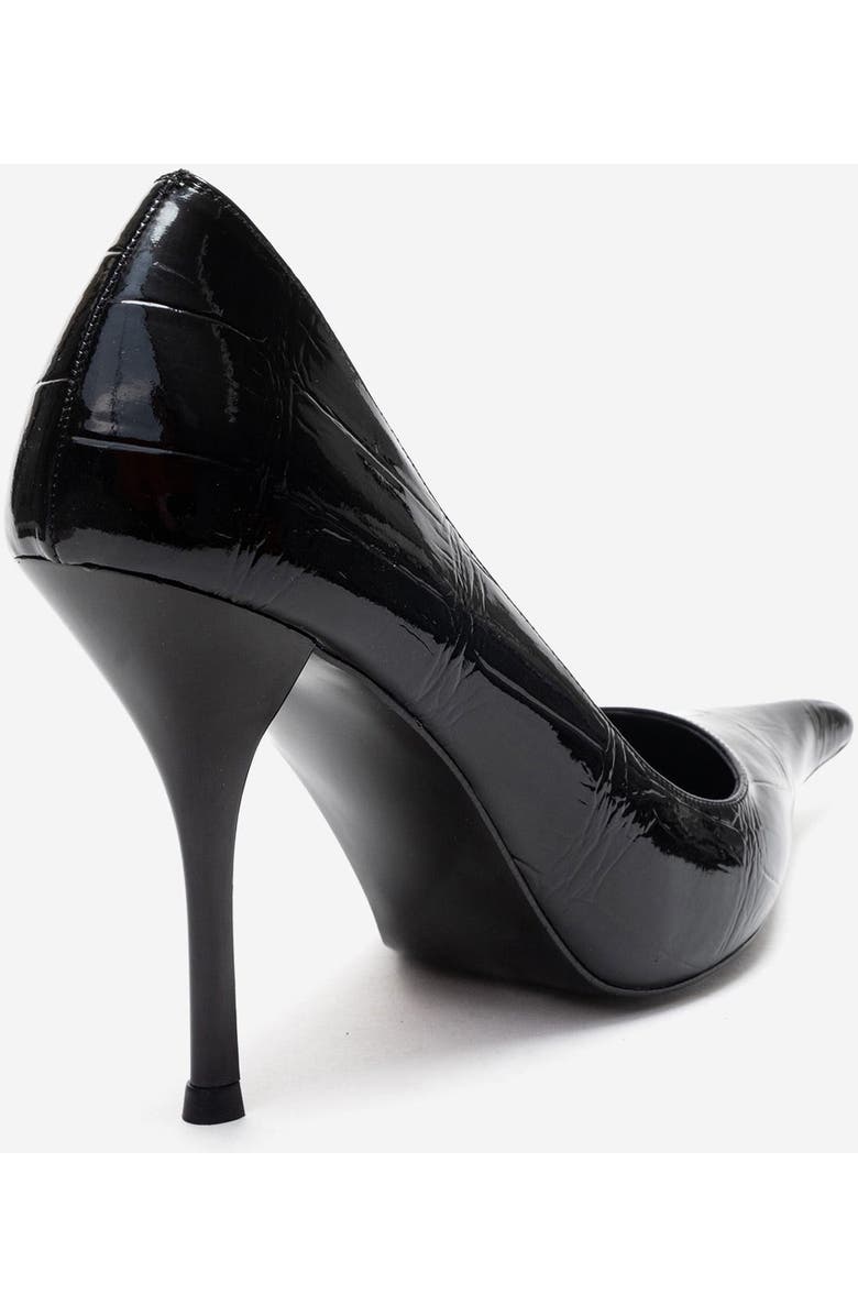 Prologue Shoes Luce Pointed Toe Stiletto Pump, Alternate, color, Black Print