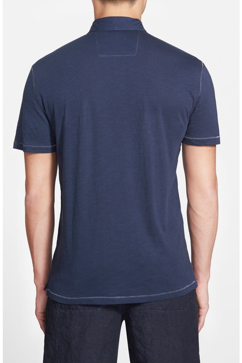 Slim Fit Polo, Alternate, color, OILED BLUE