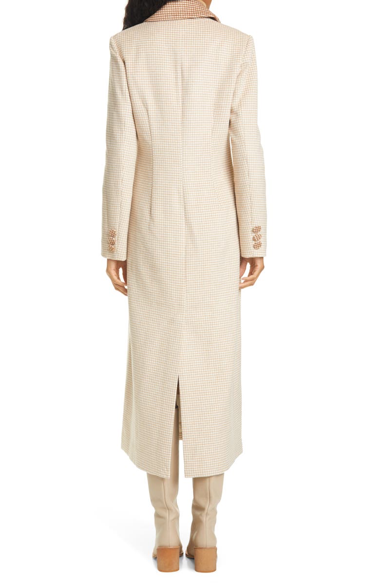 STAUD Ganji Gingham Check Coat, Alternate, color,