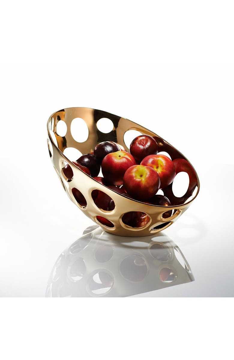 Lunares Passage Bowl, Main, color, Gold