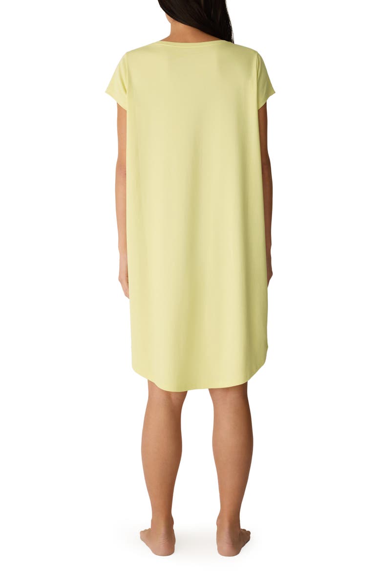 Henley Organic Cotton Dress, Alternate, color, CITRUS