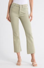DL1961 Bridget Instasculpt™ High Rise Raw Hem Bootcut Jeans